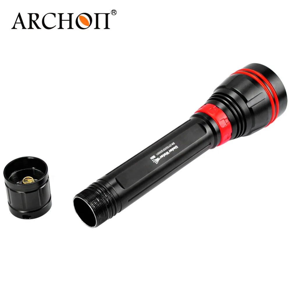Фонарь для дайвинга ARCHON DY02W WY08 4 * CREE светодиодный фонарик 4000 люмен подводный
