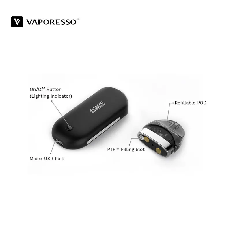 Vaporesso Renova Zero Pod комплект электронной сигареты с катушкой CCELL 650 мАч встроенный