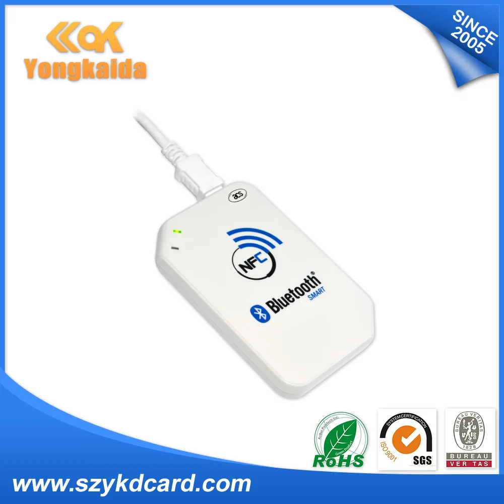 YongKaiDa ACR1255U-J1 безопасный Bluetooth бесконтактный считыватель для счетчик