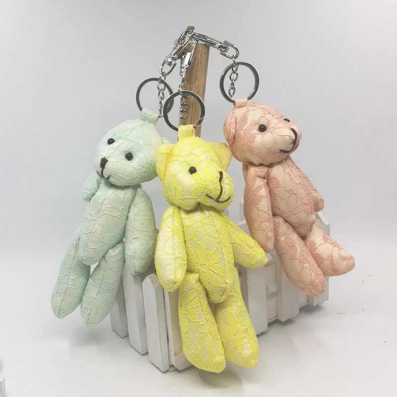 1 шт. 11 см кружевная одежда Мишка на шарнирах Urso De Pelucia Oso кукла сумка для сотового