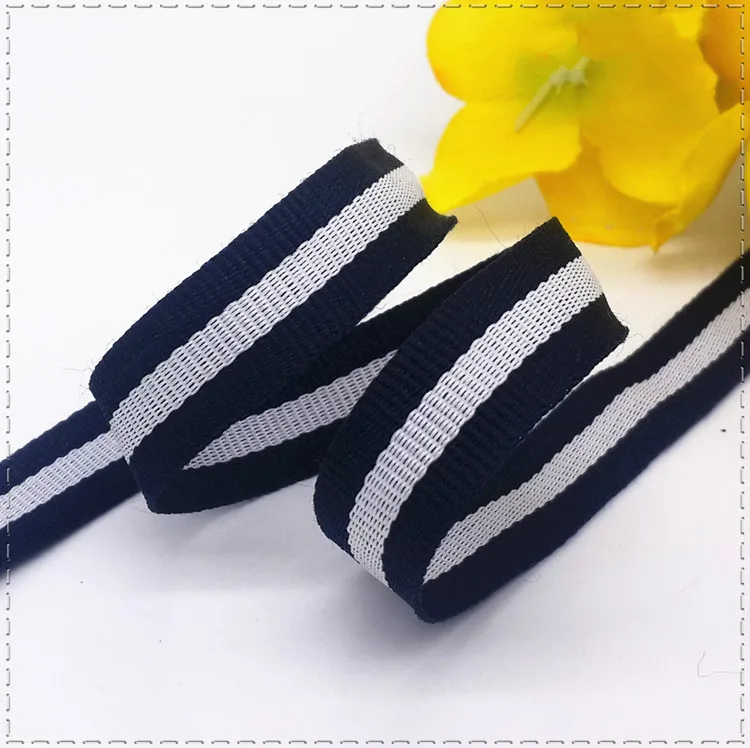 Корсажная лента в черно белую полоску 3/8 дюйма 10 мм|grosgrain ribbon|striped grosgrain ribbonribbon wedding