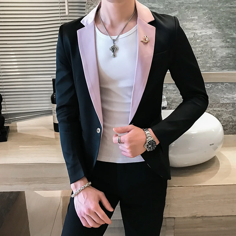 Узкие в британском стиле, подходят для мужчин, пальто Terno Masculino Veste, костюм Homme, глубокий v-образный вырез, сексуальный наряд, мужская стильная куртка, 4 цвета
