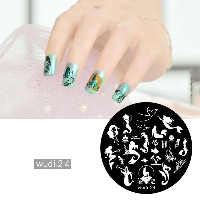 1 шт. китайские старинные пластины для штампов ногтей горячее тиснение модные в