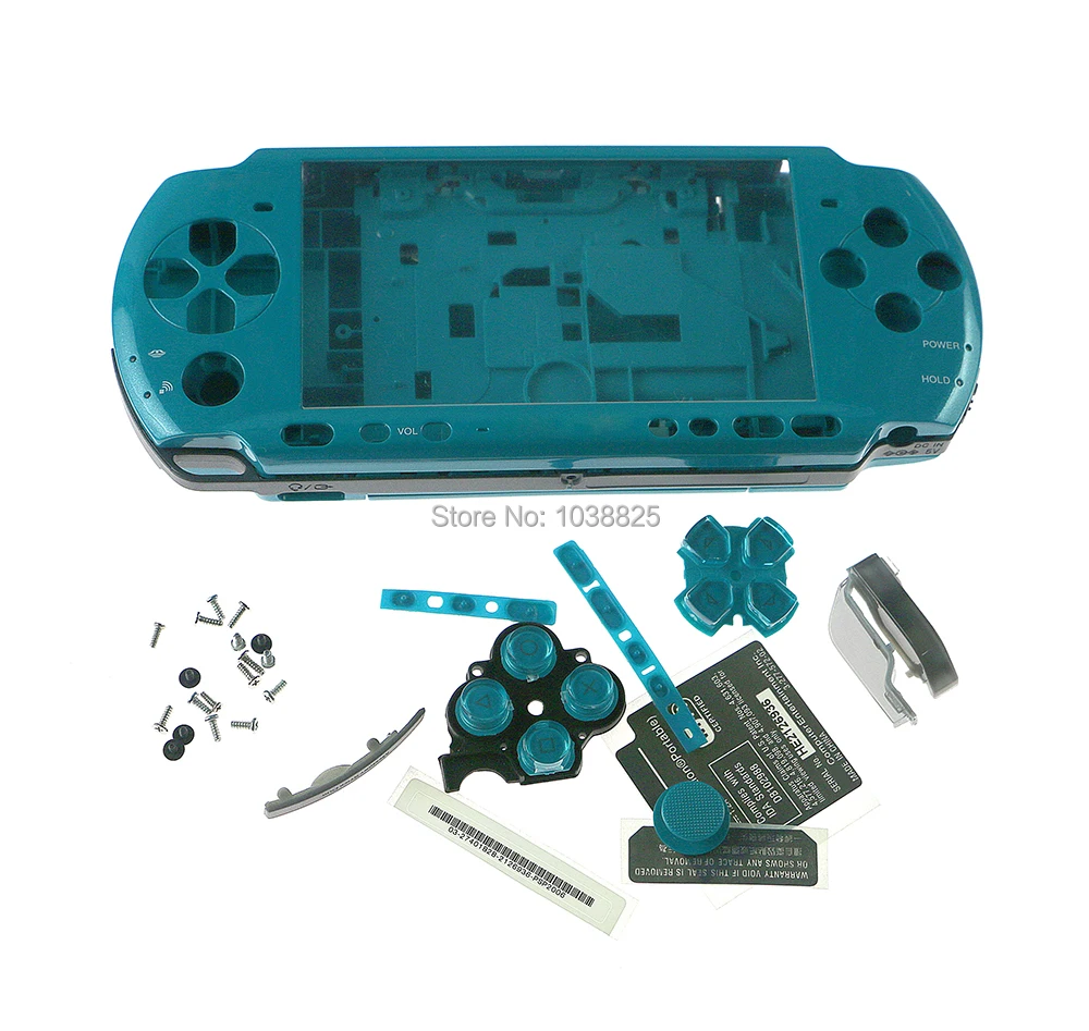 10 компл./лот для игровой консоли PSP 3000 Сменный Чехол с полным корпусом чехол
