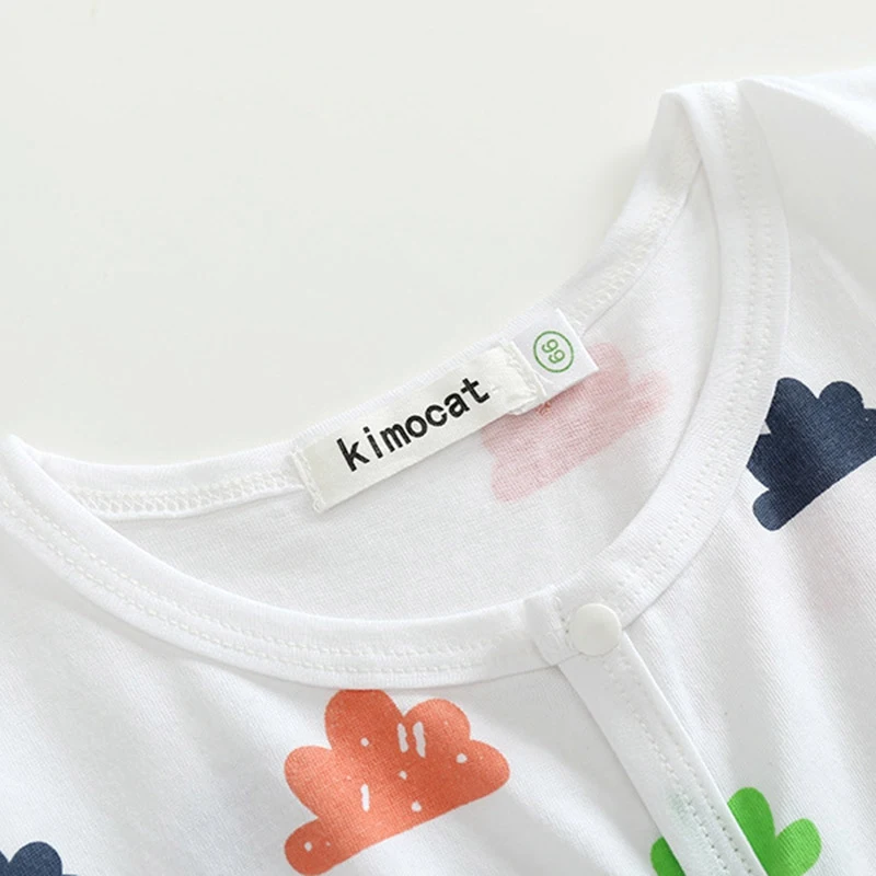 Комбинезоны для младенцев Kimocat весна-осень 100% хлопковый комбинезон + шапка
