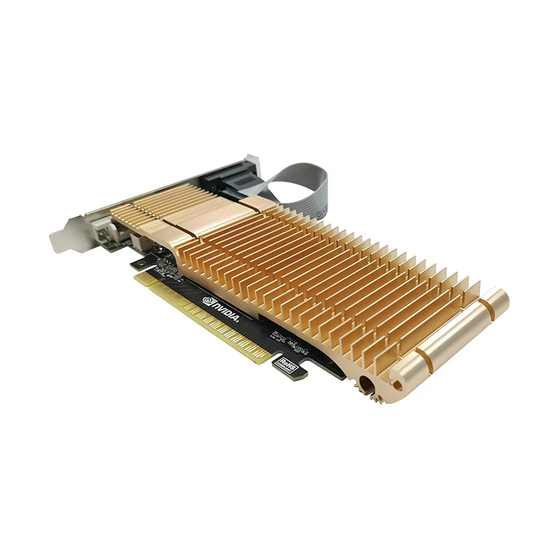 Новые оригинальные ASL GT710 knife видеокарты SSLP 1G GDDR3 64 бит видеокарты для nVIDIA VGA карты Geforce GT 710 Hdmi Dvi игры