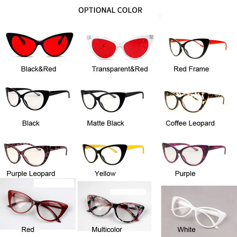 2017 новые солнцезащитные очки женские модные кошачий глаз Ретро Горячее Красное