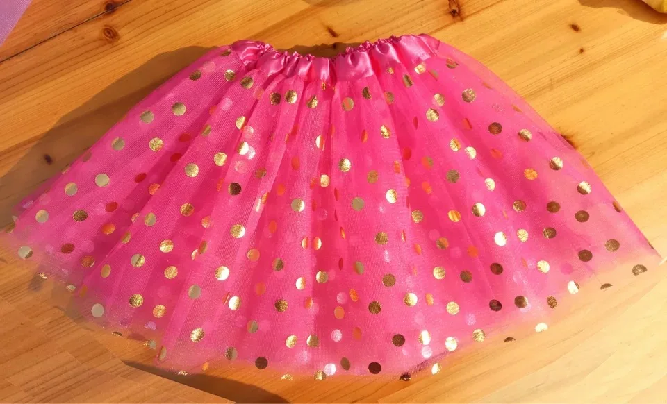

Baby Children Girl Tulle Tutu Skirts Infant Toddler Bling Sequin Colorful Polka Dot Ball Sweet Gown Dance Skirt for Girls