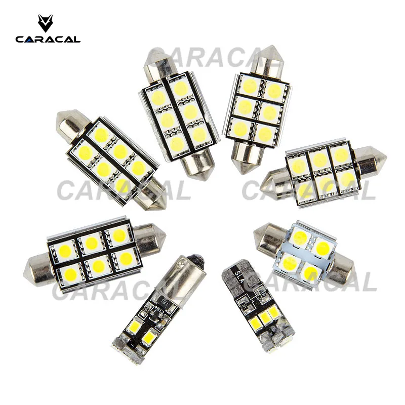 Безошибочный 11 x Премиум ксеноновый Белый светодиодный интерьерный светильник