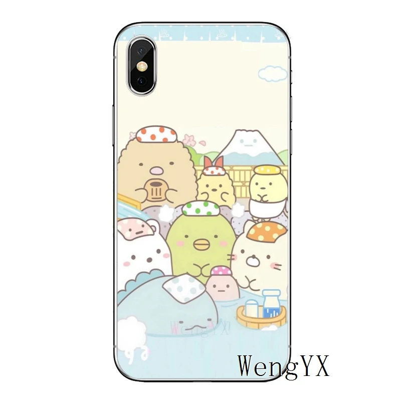 Япония kawaii милые Сумико гураши для samsung Galaxy S10 S9 S8 S7 S6 edge Plus Lite S5 S4 мини Примечание 9 8 5 4 ТПУ мягкий чехол для телефона