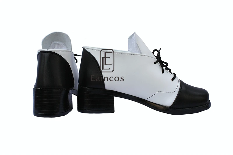 Черно-белые ботинки для костюмированной вечеринки на Хэллоуин | Тематическая