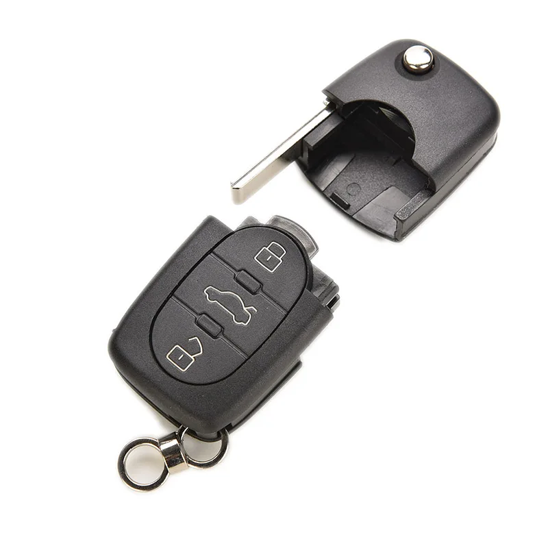 JETTING New 3 Button Remote Key Fob Case Shell &amp Blade HAA For Audi A2 A3 A4 A6 A8 TT CR2032 | Автомобили и мотоциклы