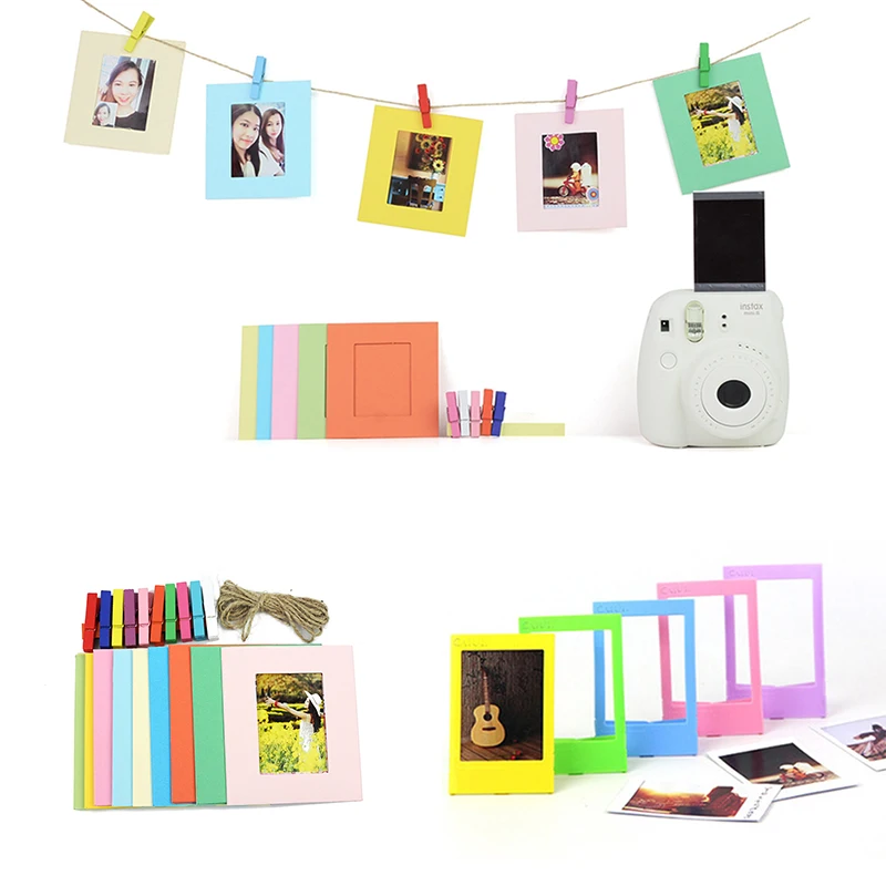 6 в 1 Красочные Комплект комплект набор аксессуаров для Fuji Instant Mini 11 9 8 +