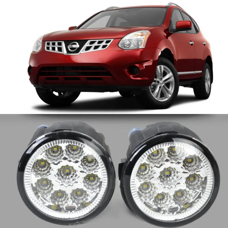 Автостайлинг для Nissan Rogue 2011 2012 2013 9 шт. противотуманные фары H11 H8 12 В 55 Вт галогенные