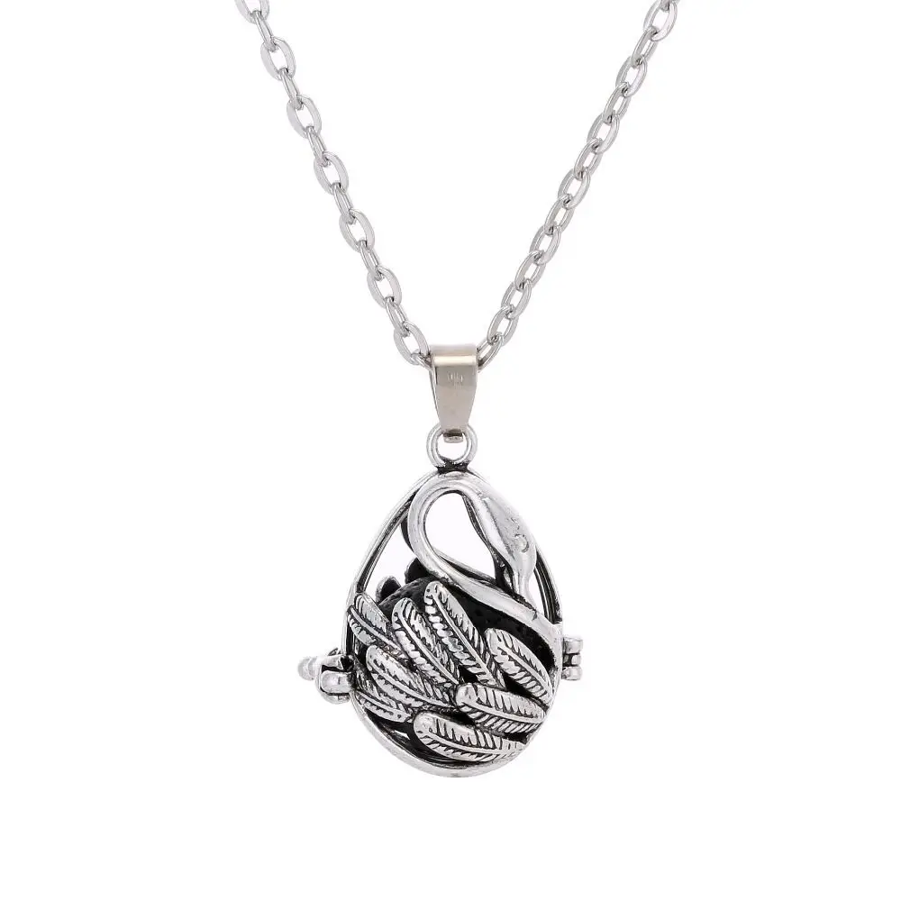 Ожерелье с диффузором для ароматерапии винтажное ожерелье медальоном фетровый