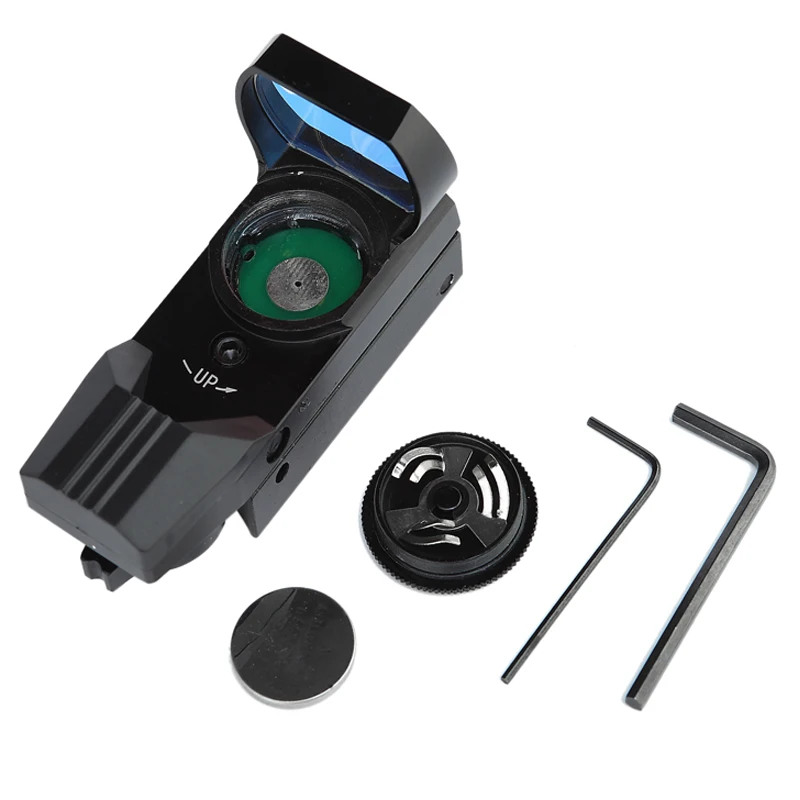 Открытый Тактические 4 Сетка голографическая красная точка зрения электрическая