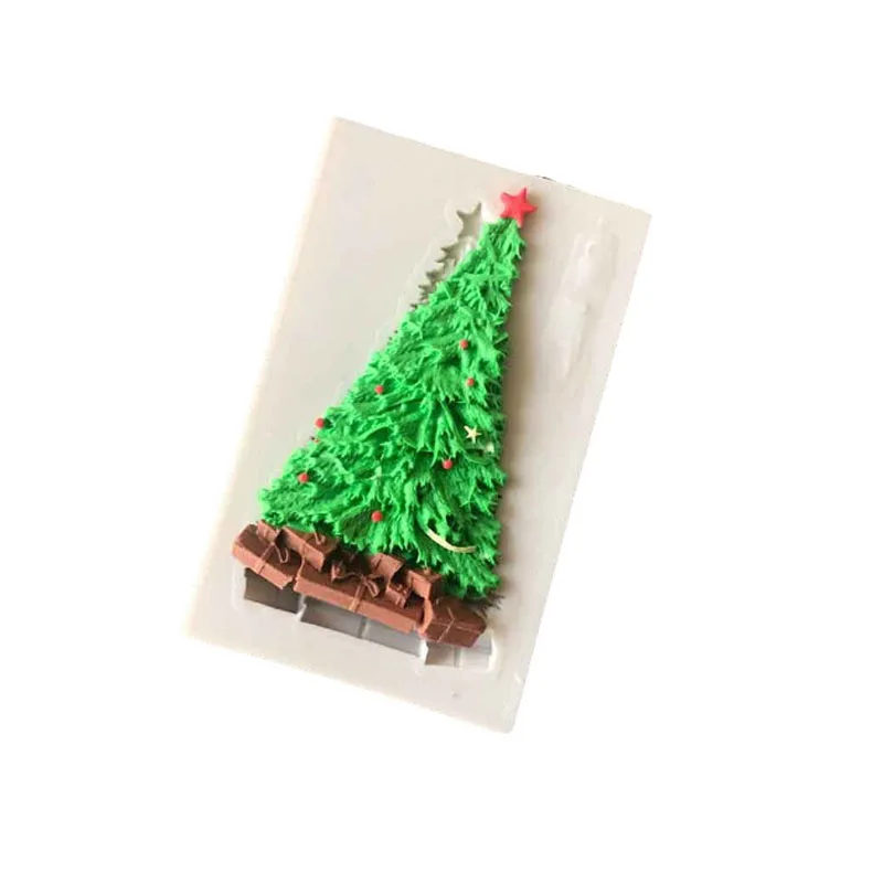 Sugarcraft Рождественская Силиконовая Снежинка форма для помадки инструменты