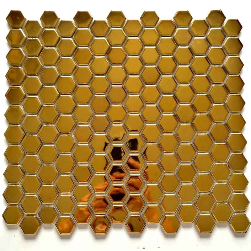 Шестигранная глянцевая матовая керамическая плитка 26 мм|Создание мозаики| |