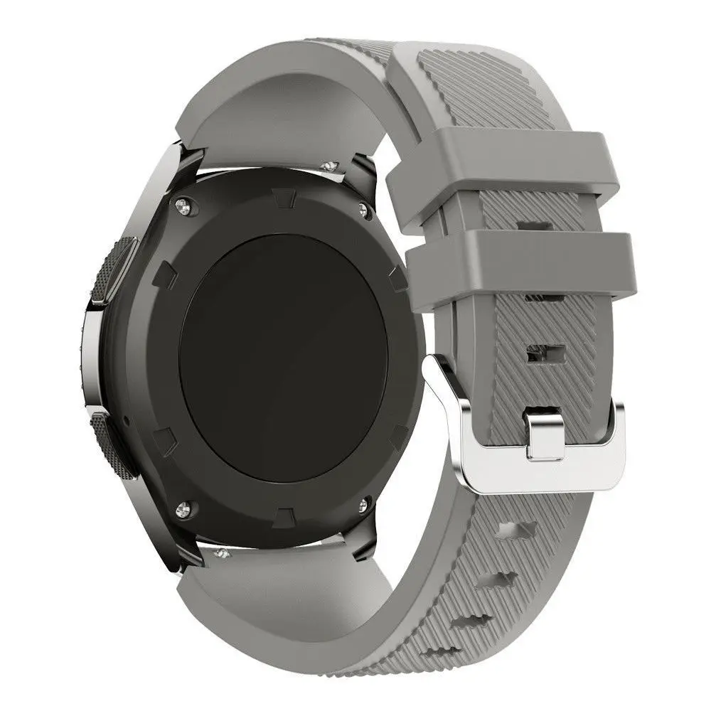 18 цветов резиновый ремешок для samsung gear S3 Frontier силиконовый ремешок 22 мм gear S3 классический сменный Браслет