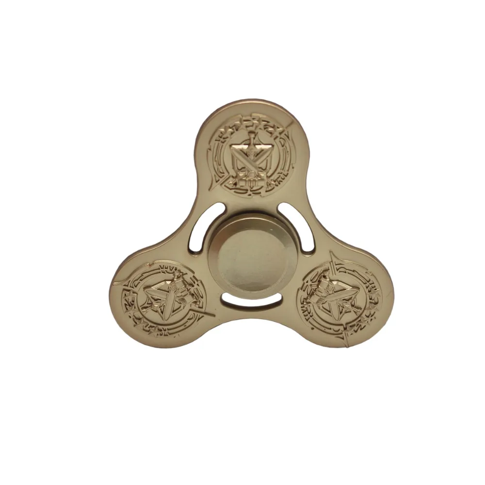 1 шт. Металл меч палец руки Spinner колеса EDC Треугольники Непоседа беспокойство