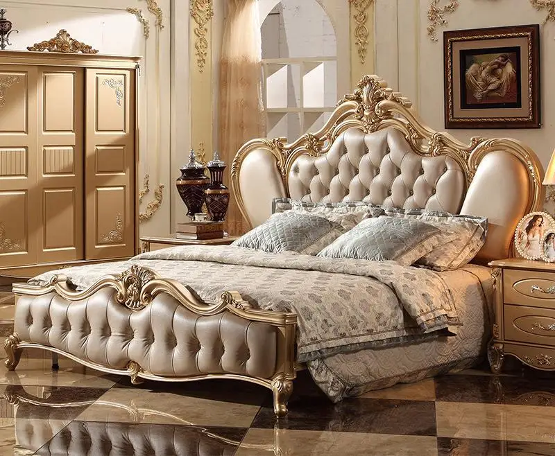 Французский классический итальянский комплект мебели для спальни|bedroom furniture