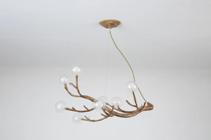 Скандинавский светодиодный светильник для люстры винтажный дизайнерский