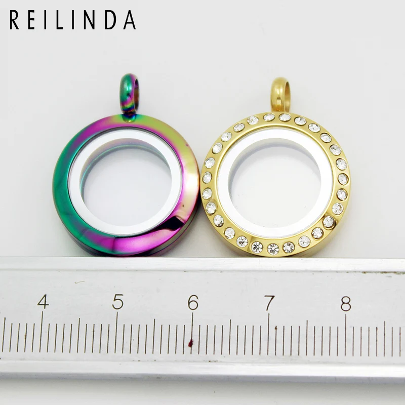 Оптовая Продажа Круглые 20 мм стразы из нержавеющей стали закручивающийся винт