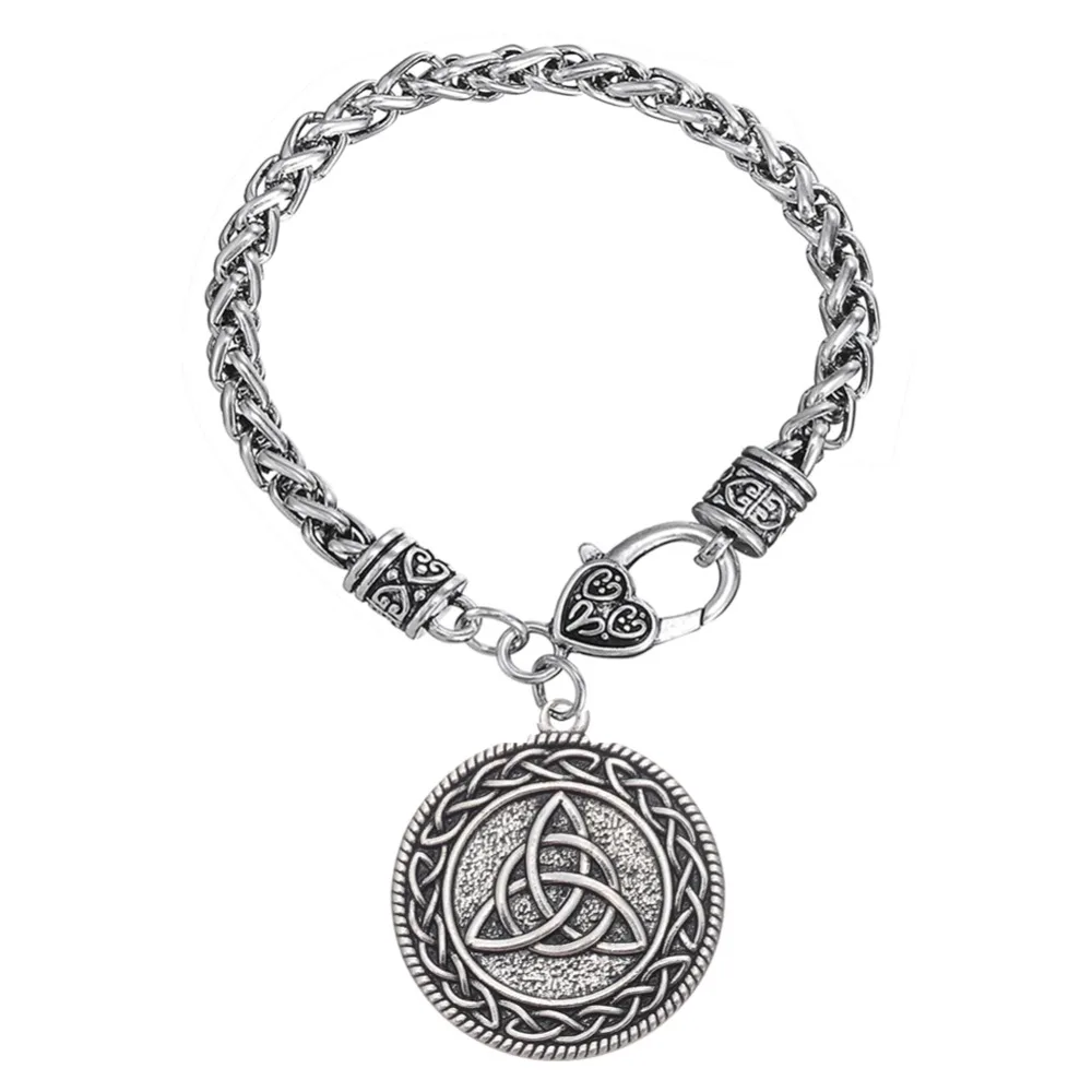 Dwapara кулон в стиле панк рок с узлом трикета троица 20 см|jewelry snaps|bracelet braceletpunk rock |