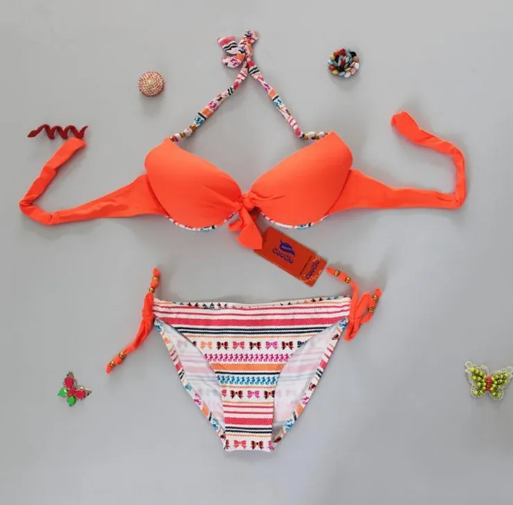 Распродажа новый дизайн пуш-ап 2016 женские бикини купальники сексуальные