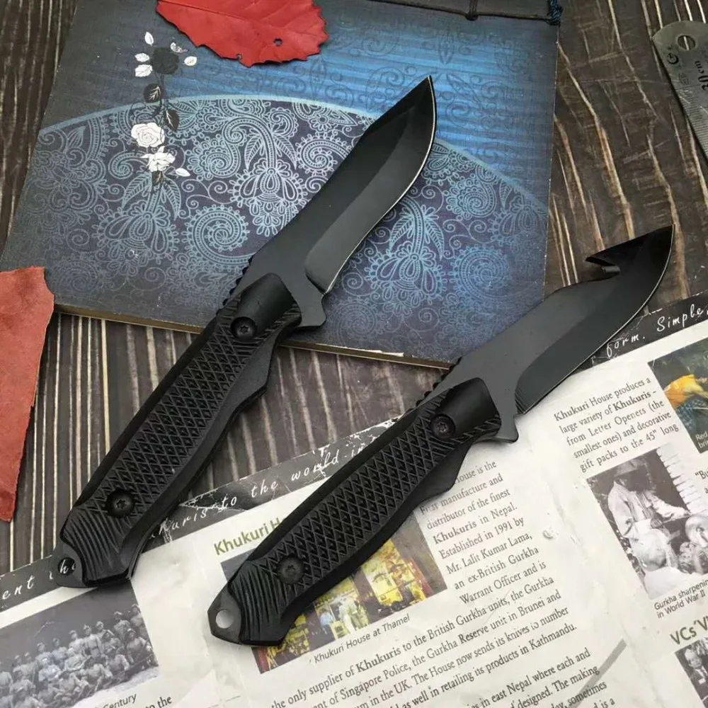 ABS Ручка 58HRC охотничий нож 5Cr15Mov нож для выживания в полевых условиях многофункциональный инструмент для выживания Коллекция подарков