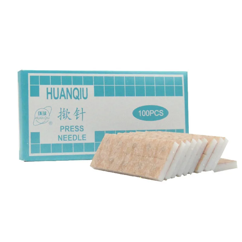 Горячее предложение! Распродажа! 100 шт Ушная игла для иглотерапии Пресс массаж