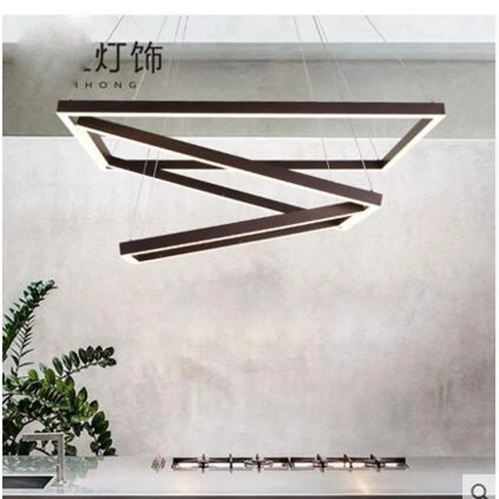 Креативная светодиодный ная люстра в стиле постмодерн Скандинавская лампа для