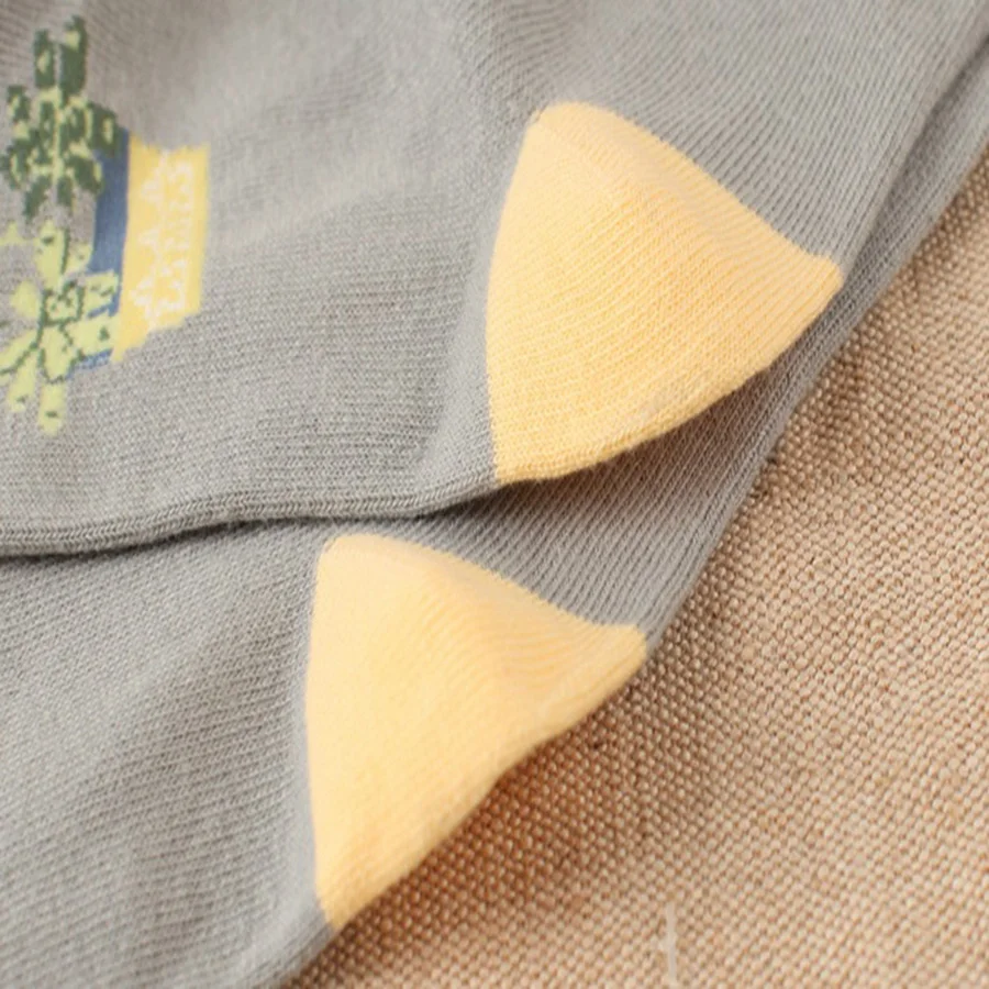 Милые носки [COSPLACOOL] с изображением растений женские художественные Jpan harajuku