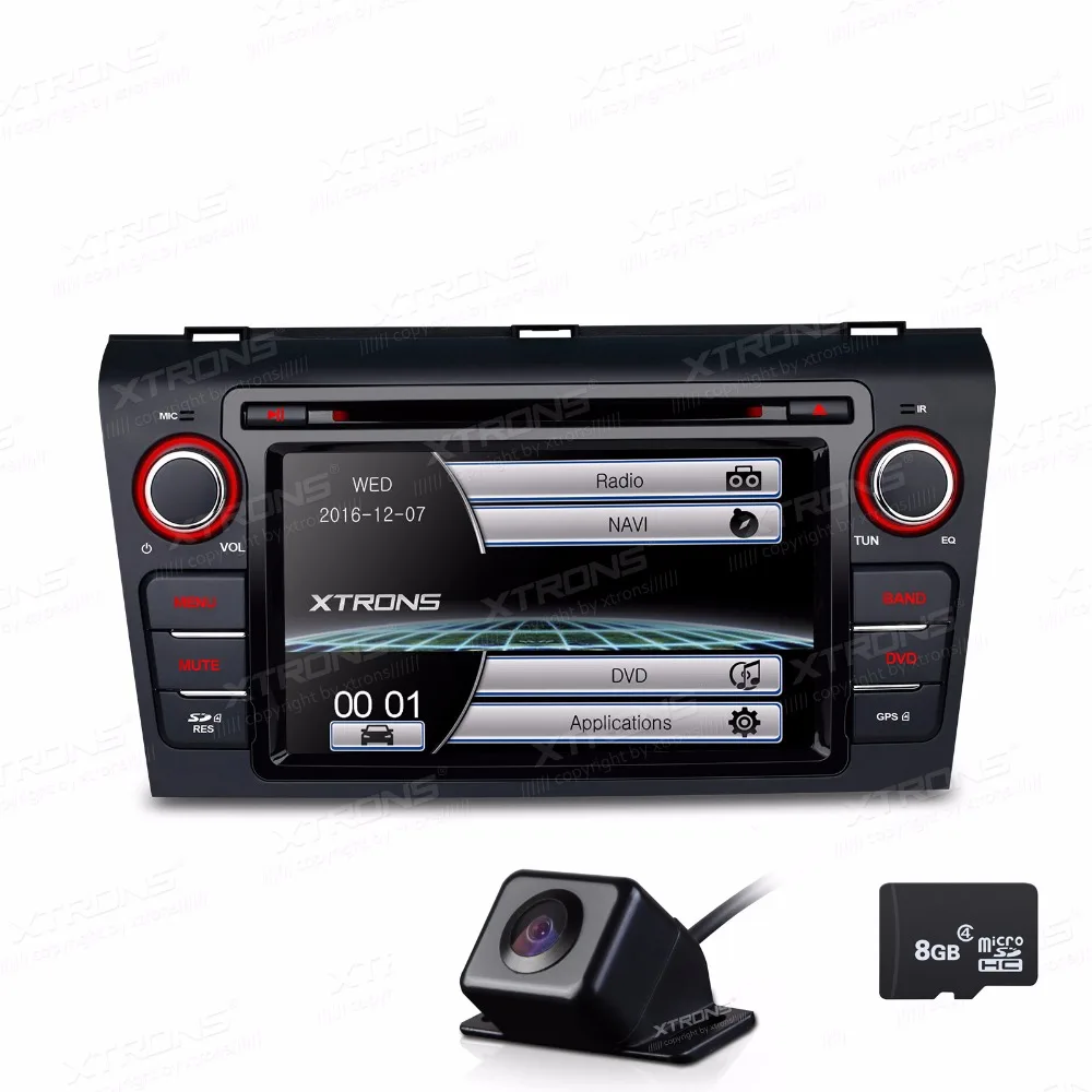 XTRONS 7 дюймовый HD цифровой Сенсорный экран dvd плеер gps Navigaton CANbus для Mazda 3 2004 2005 2006 2007