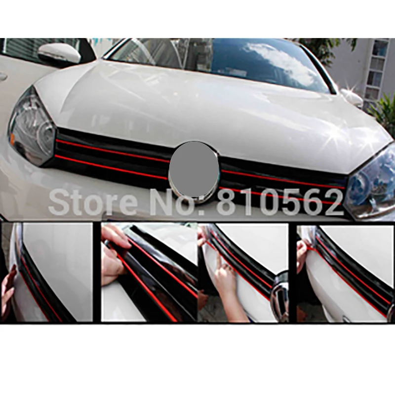 Декоративная нитевая лента для украшения автомобильной сетки 500 см * 0 4