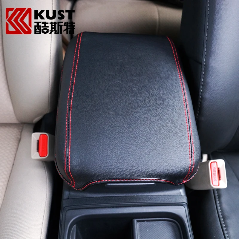 KUST Авто центральная консоль чехол подлокотник кожа автомобиля Крышка для Honda CRV