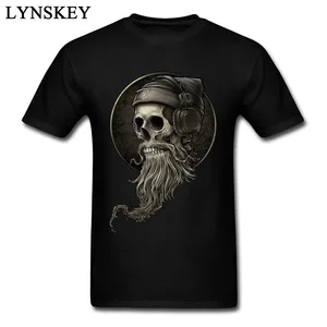 Мужская хлопковая футболка, в стиле ретро, с принтом музыкальных черепов, с коротким рукавом, круглым вырезом, индивидуальный подарок