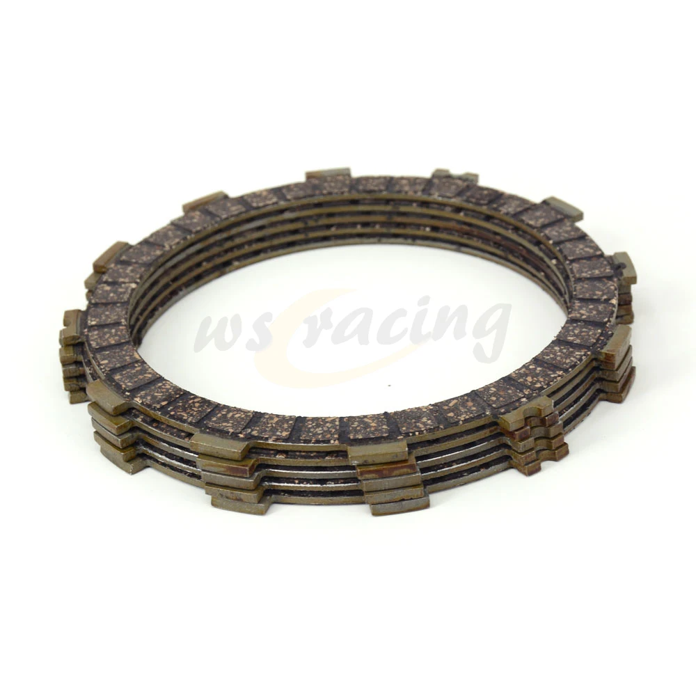 5 шт. фрикционные пластины сцепления для двигателя мотоцикла KAWASAKI EX250 08 09 10 11 12 13 14