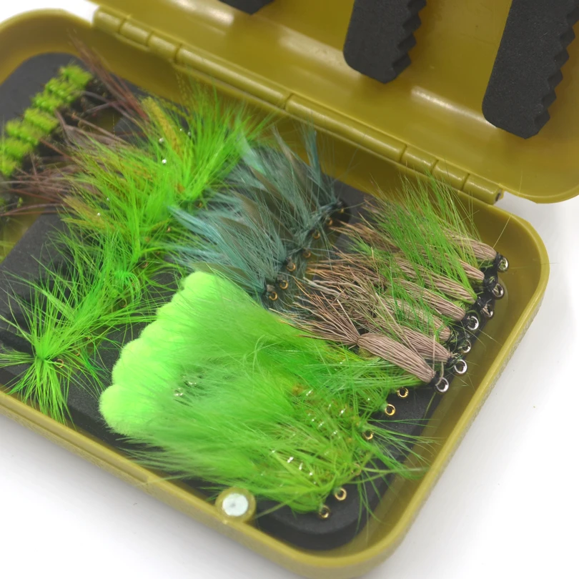 MNFT 1 набор (40/56 шт) мухи для рыбалки искусственные приманки в форме насекомых