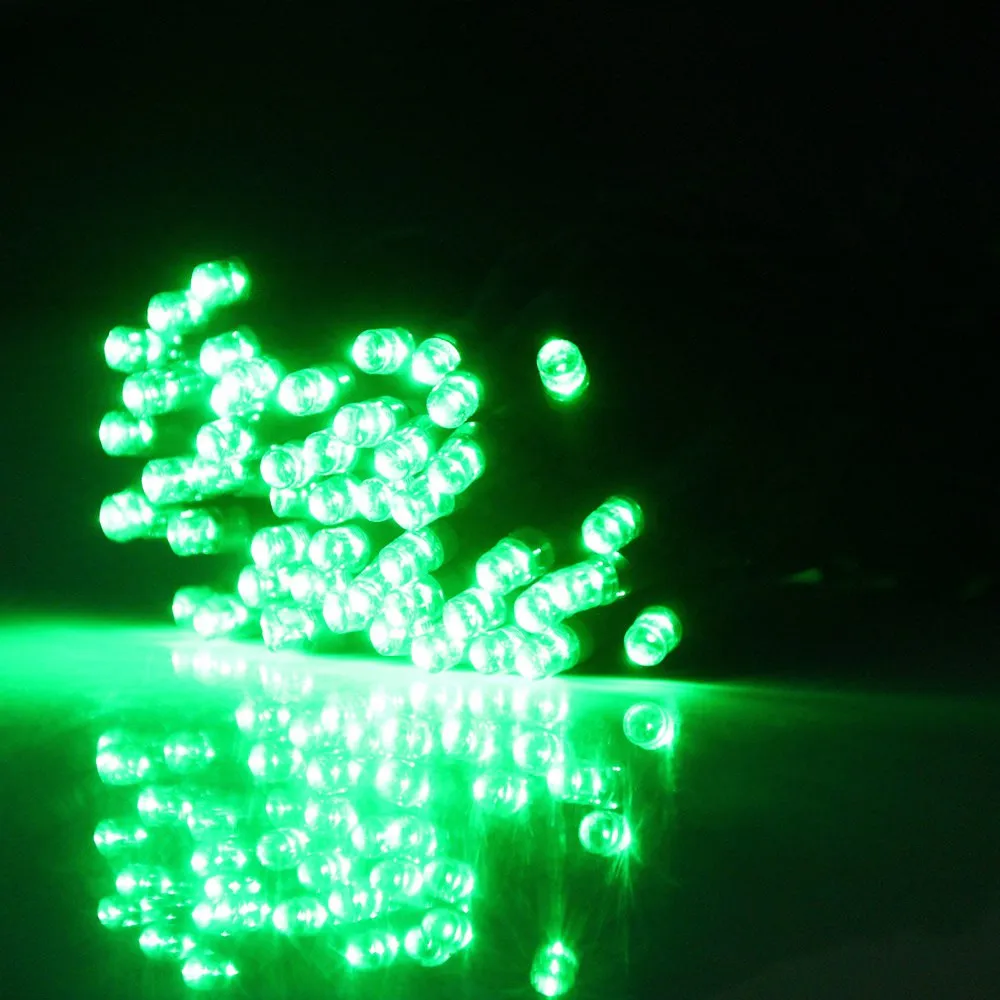17m 100leds/string solar led string light with different colors | Освещение