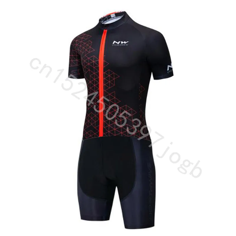 2 З открытый MTB велосипедная Спортивная одежда летние Для мужчин Pro Team Велосипеды шерстяной облегающий костюм 9D гель площадку комбинезон комплект ropa ciclismo - Цвет: 2