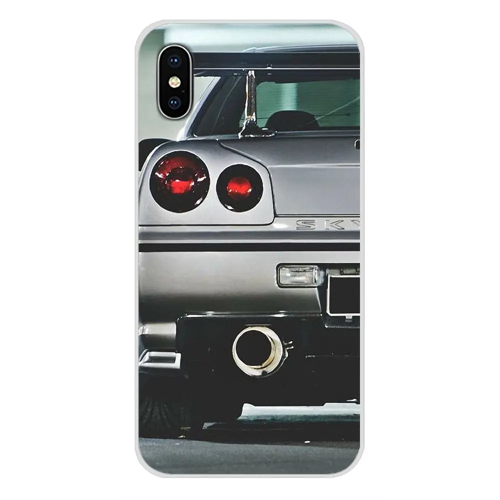 Аксессуары чехлы для телефонов 2018 Nissan Skyline Gtr R34 Huawei Mate Honor 4C 5C 5X 6X 7 7A 7C 8 9 10 8C 8X 20 Lite Pro