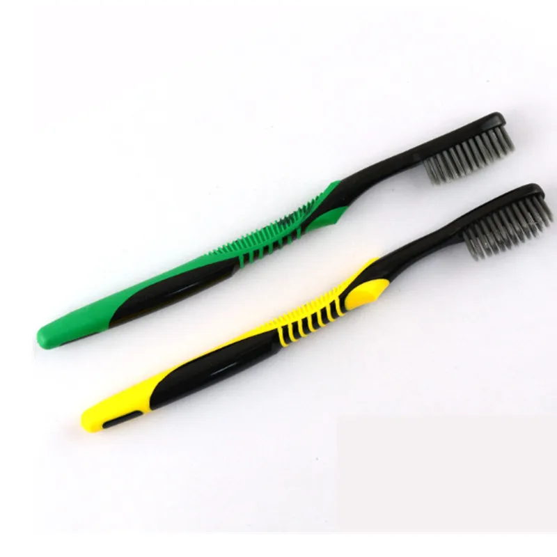 2 шт./упак. бамбуковое древесное волокно Мягкая Щетина зубная щетка для домашнего