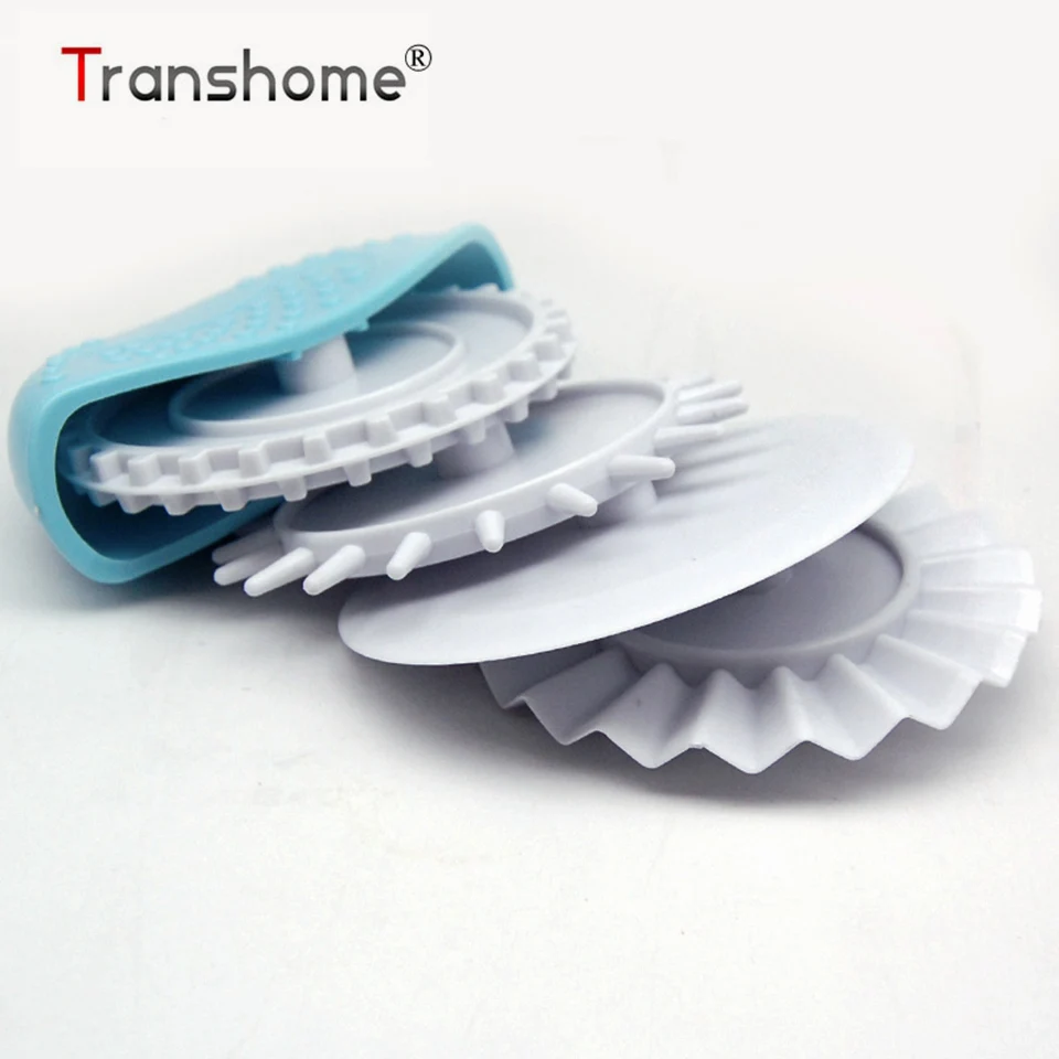 Ролик для резки печенья Transhome 4 шт. ролик DIY рябь помадка инструмент выпечки Форма