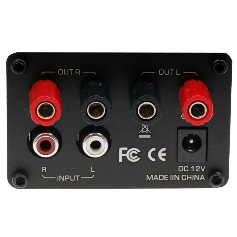 DC12V 2x15 Ватт 4 Ом fever стерео двухканальный цифровой аудио усилитель класса D-TA2024