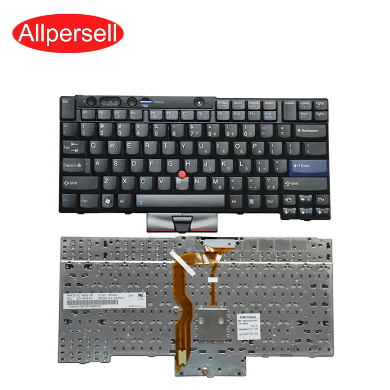 Клавиатура для ноутбука Lenovo T410 T410S T410I T510 T510I T520 X220 X220I W510 W520 абсолютно