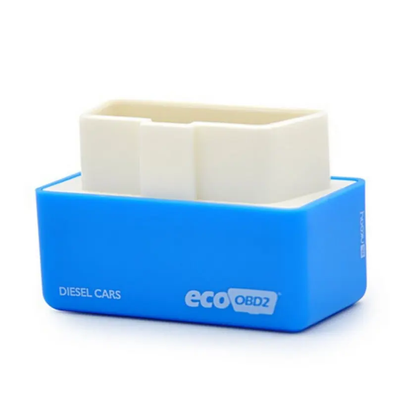 Бесплатная доставка блок чип для дизельного автомобиля EcoOBD2 штекер и привод чипа