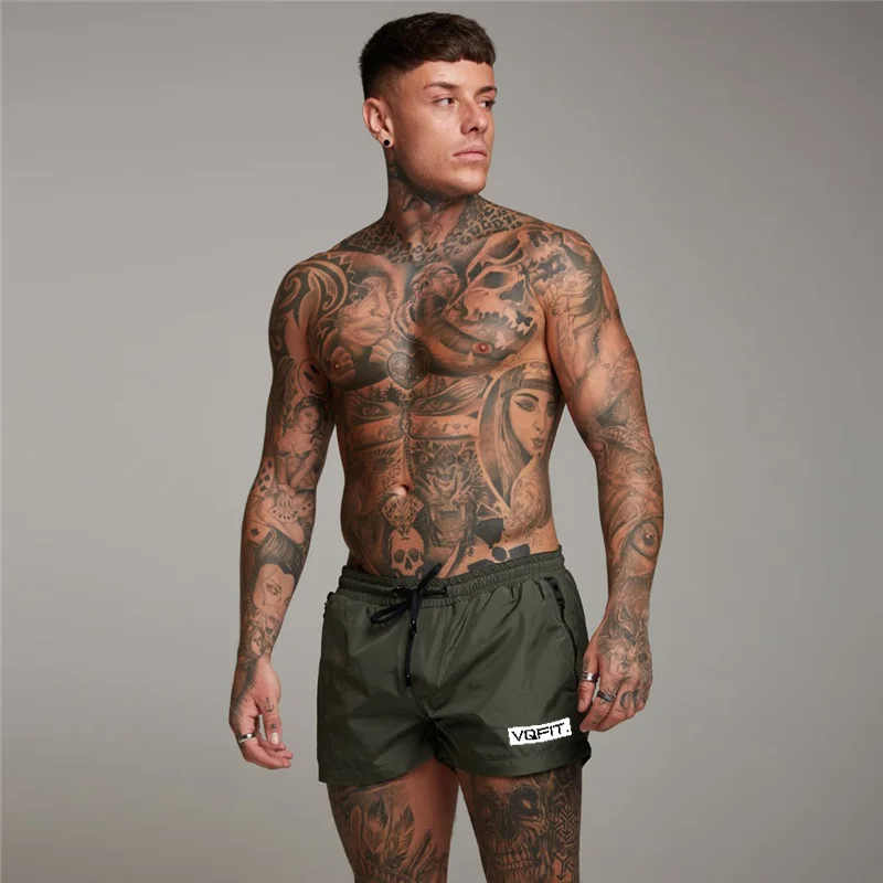 Шорты мужские спортивные для бодибилдинга модные Джоггеры спортзала Бермуды