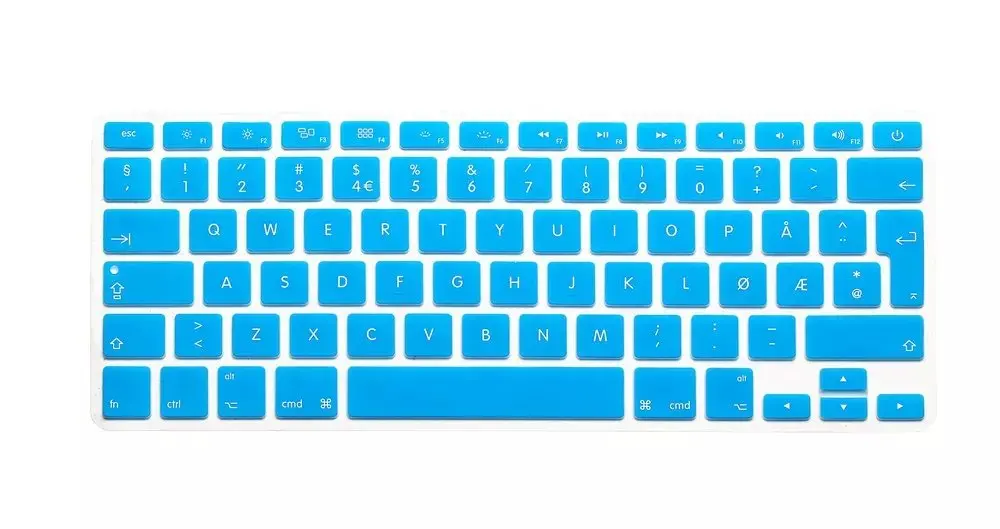 Силиконовая накладка на клавиатуру европейская клавиатура для Apple Macbook Air Pro Retina 13