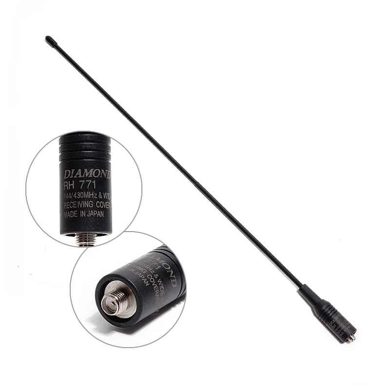 Diamond RH 771 Dual Band U/V Baofeng Walkie Talkie антенны RH771 SMA Женский/мужской/BNC для BF UVB3Plus UV 5R 82 888S|walkie